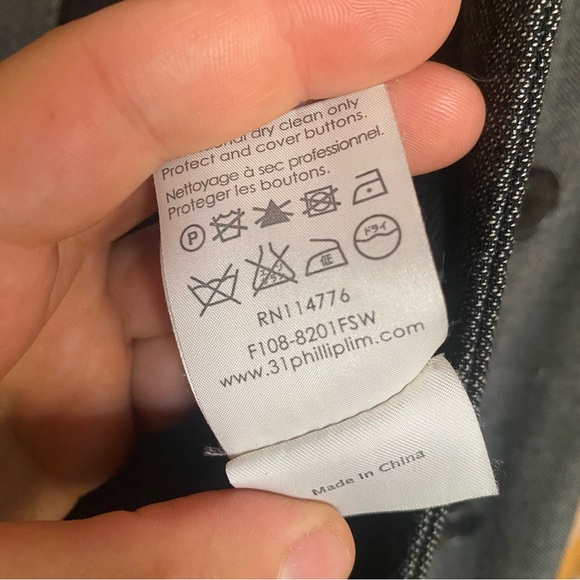 3.1 Phillip Lim Oversized Grey Trench Coat (sz 6) - Picture 7 of 14